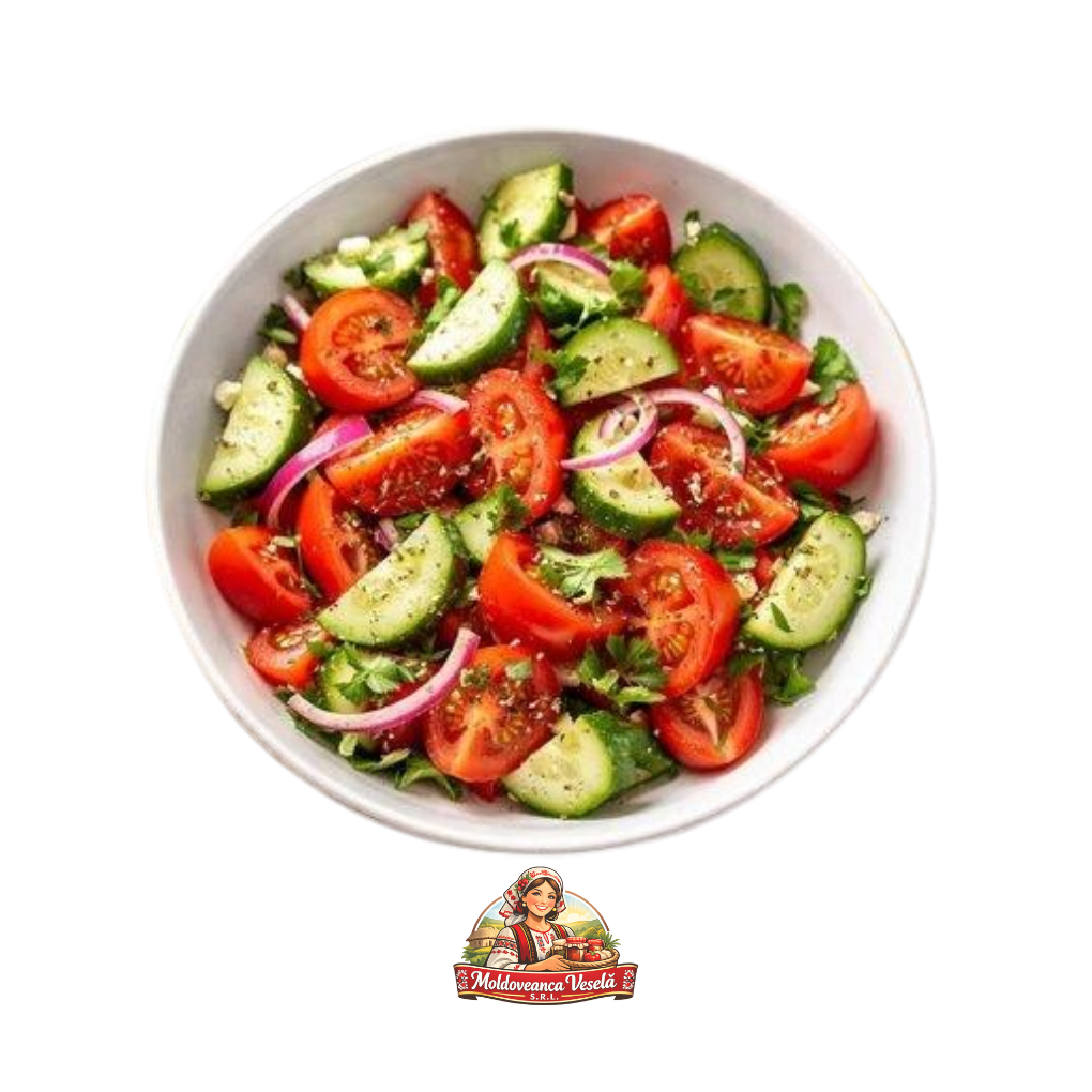 Salată de roșii cu ceapă